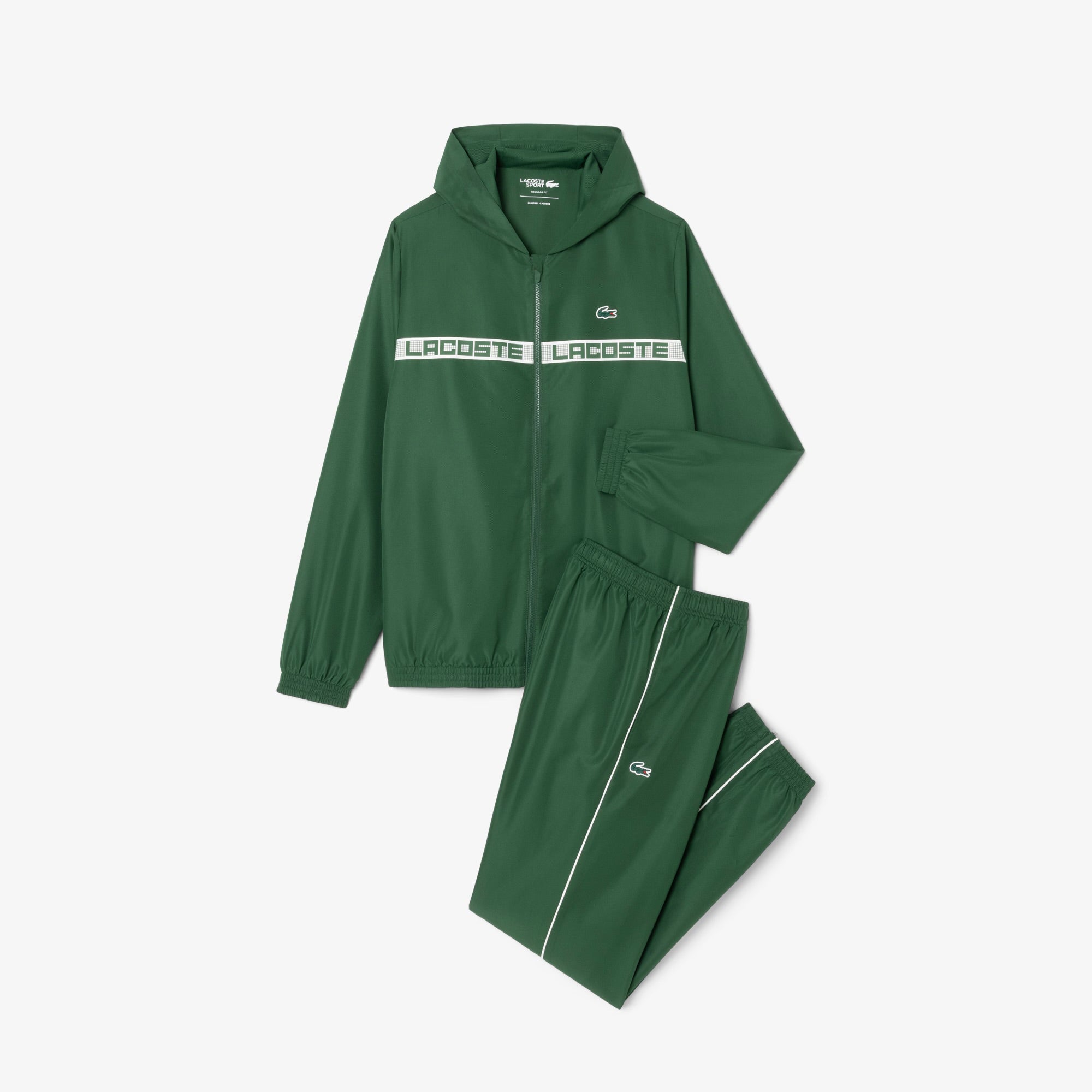 Conjunto Lacoste Rompe viento