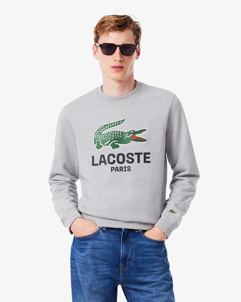 Buzo Lacoste Paris Gris