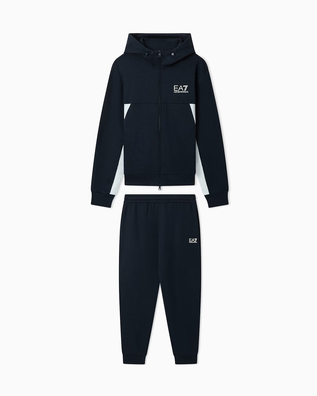 Conjunto Emporio Armani Tracksuit With Hood Azul
