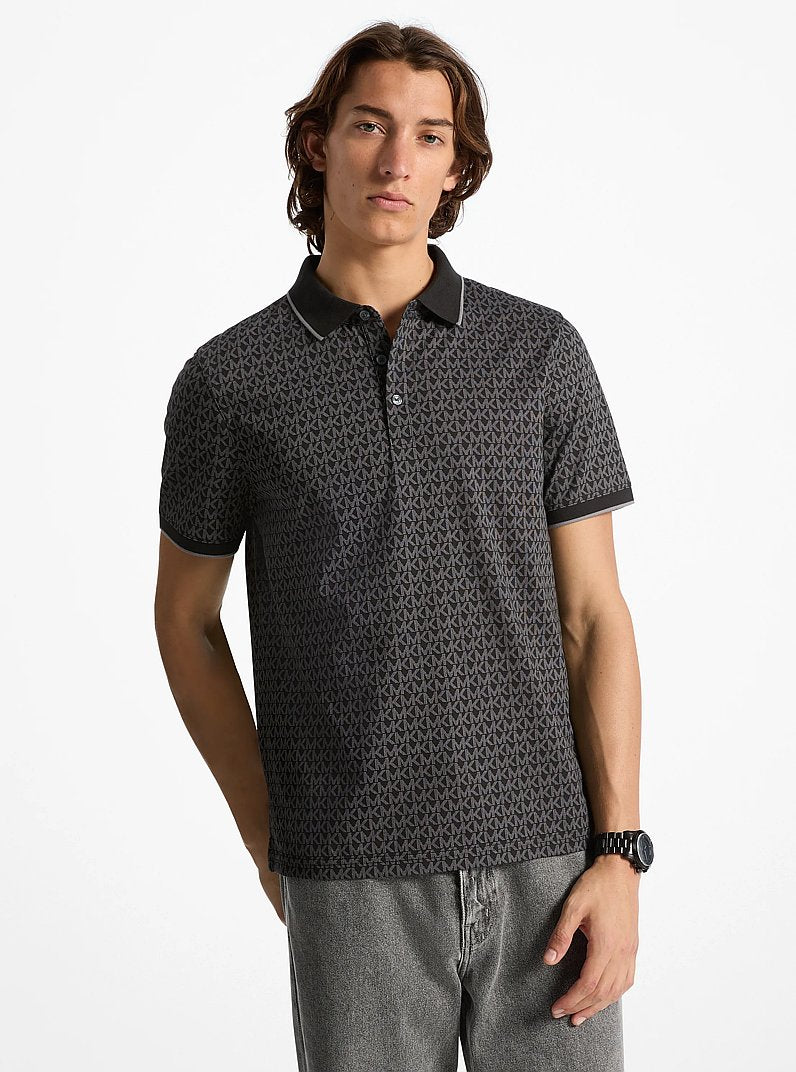 Remera Polo Michael Kors Negro
