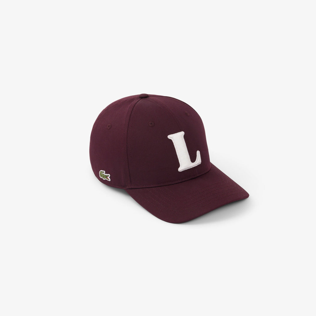 Gorro Lacoste L 3d Bordó