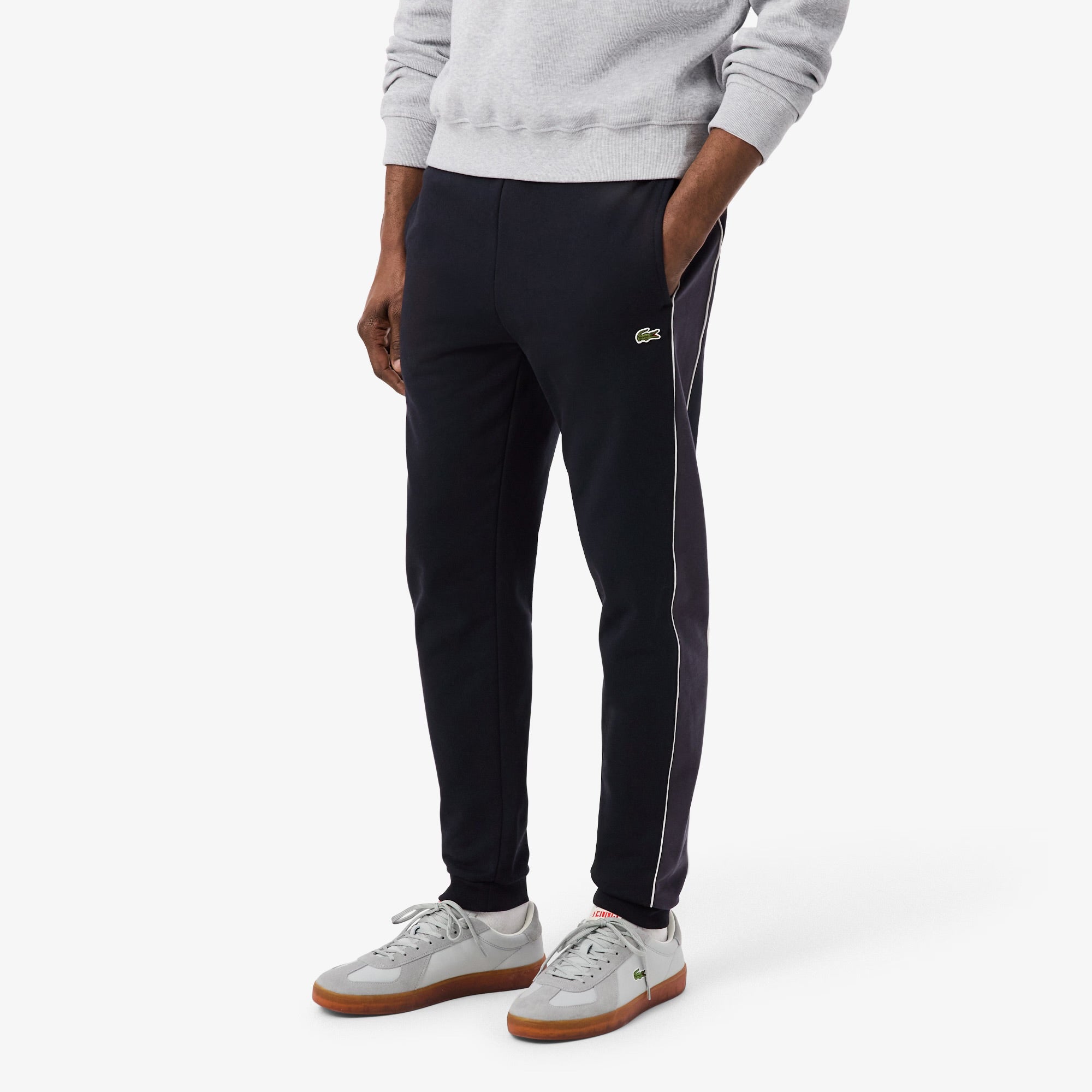 Pantalón Lacoste Tapered Leg Negro