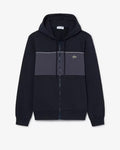 Campera Lacoste Colorblock Negra