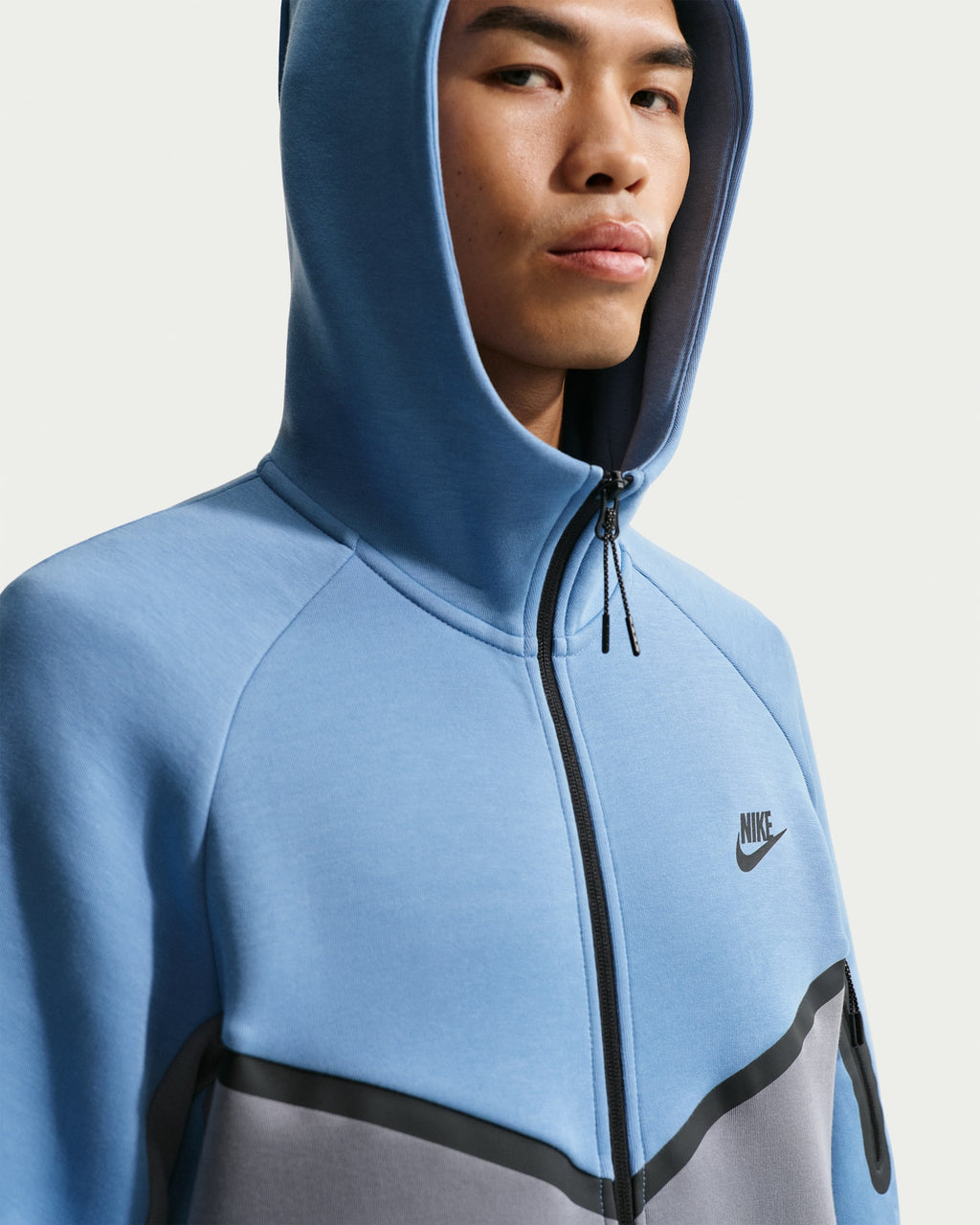 Campera Nike Tech Sky Blue
