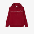 Buzo Lacoste Chest and Sleeves Rojo