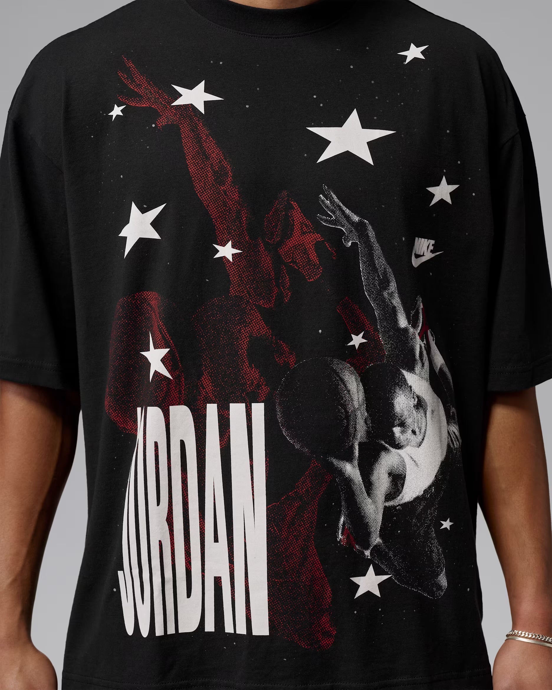 Remera Jordan Star Black