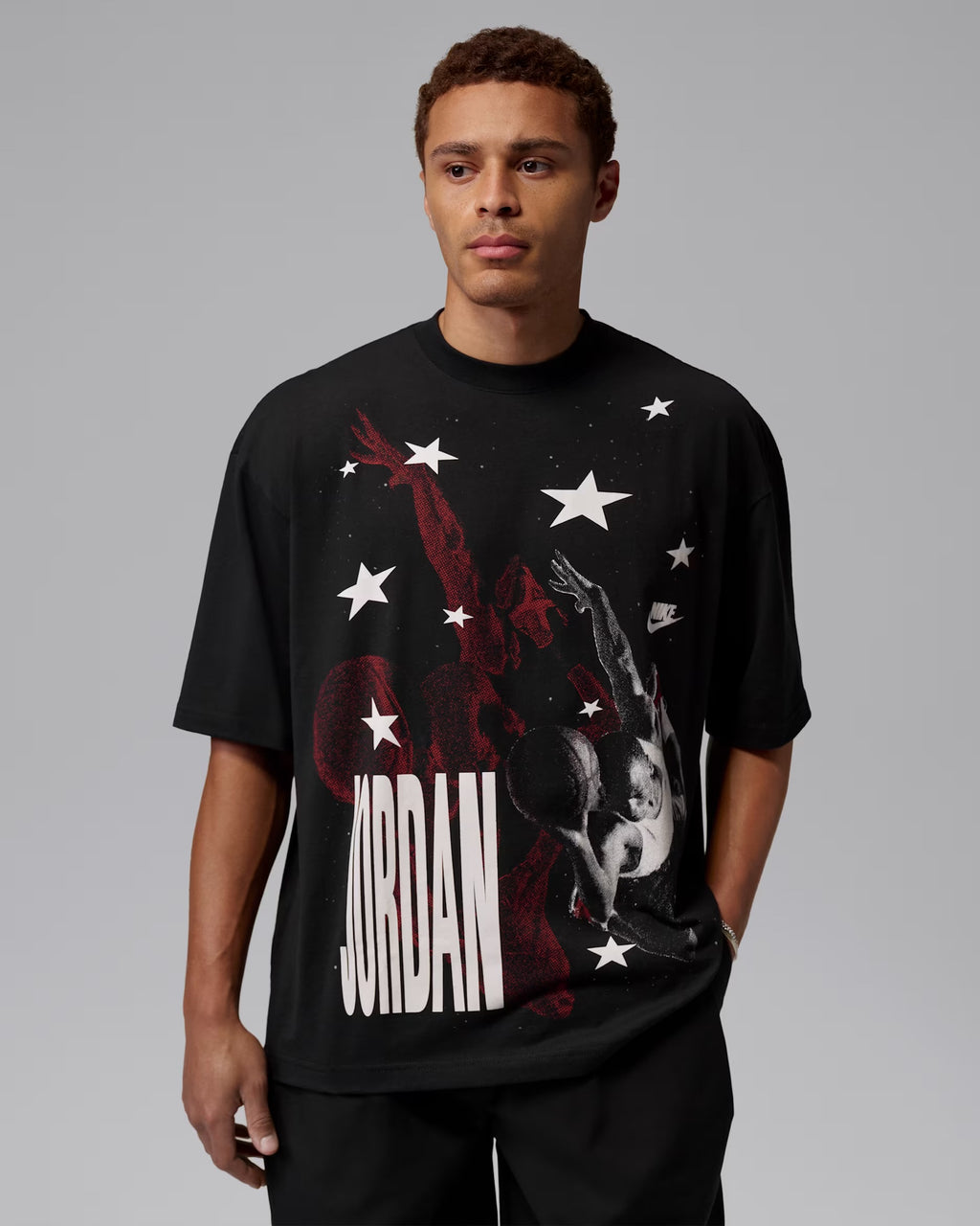 Remera Jordan Star Black