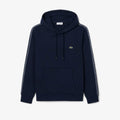 Buzo Lacoste Stripe Zipped Azul Oscuro