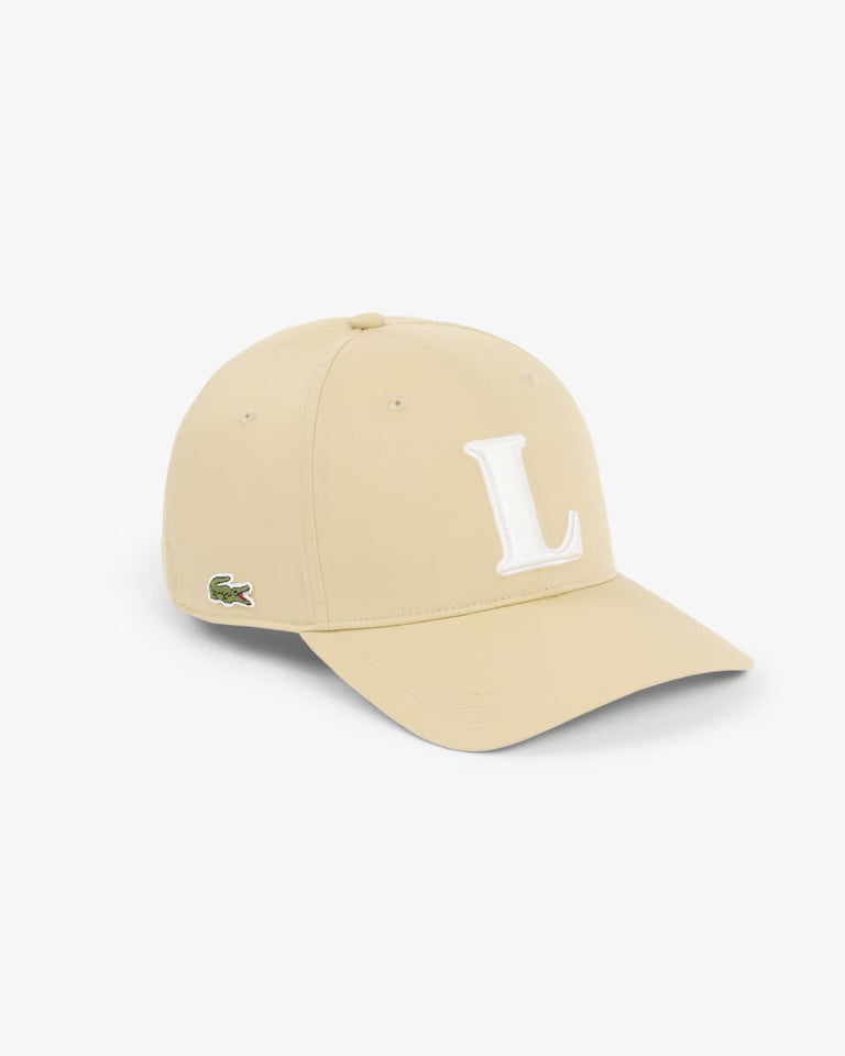 Gorro Lacoste L 3d Beige