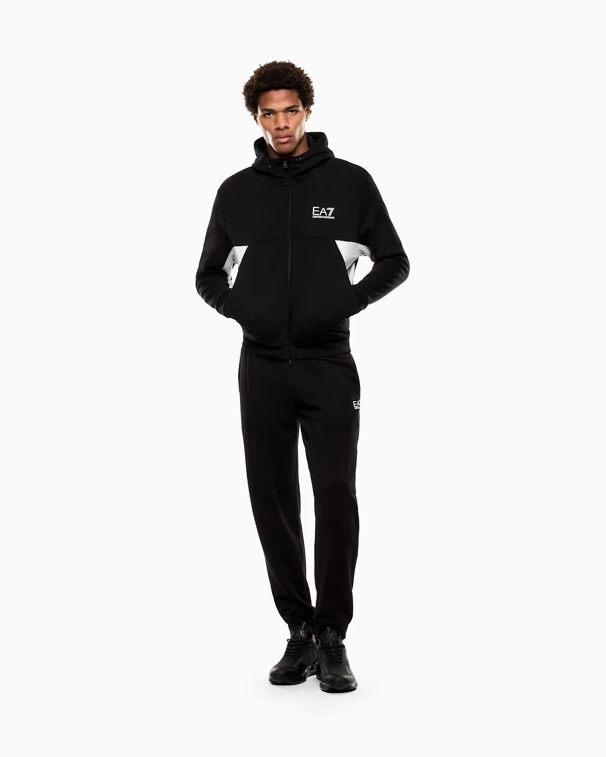 Conjunto Emporio Armani Tracksuit With Hood Negro