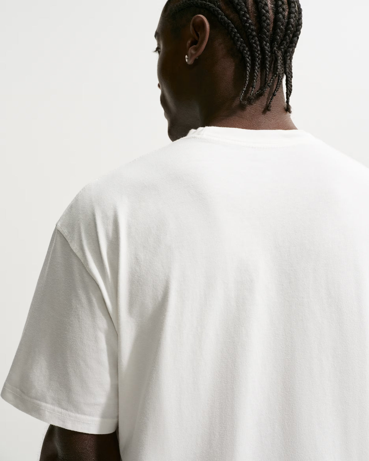 Remera Nike Flower White