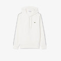 Buzo Lacoste Stripe Zipped Blanco