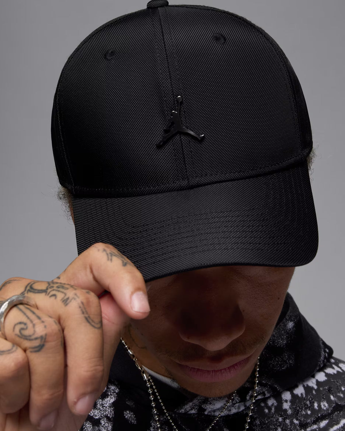 Gorro Jordan Chapita Negro