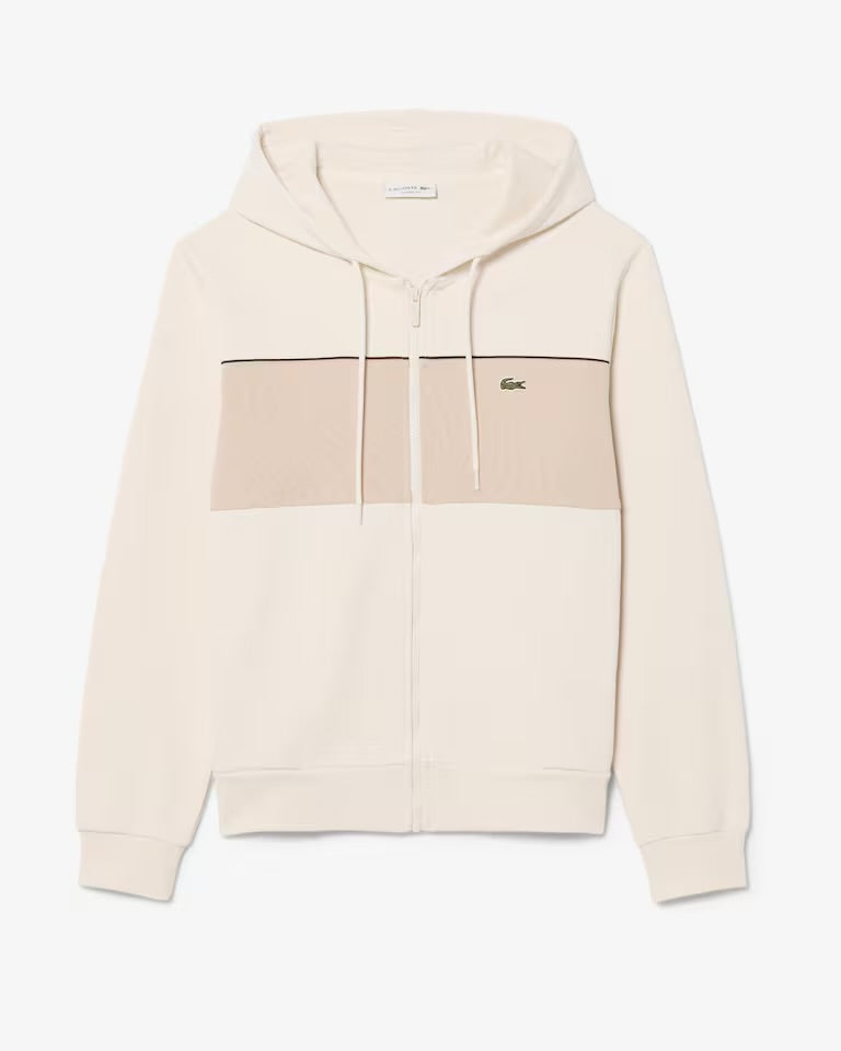 Campera Lacoste Colorblock Beige