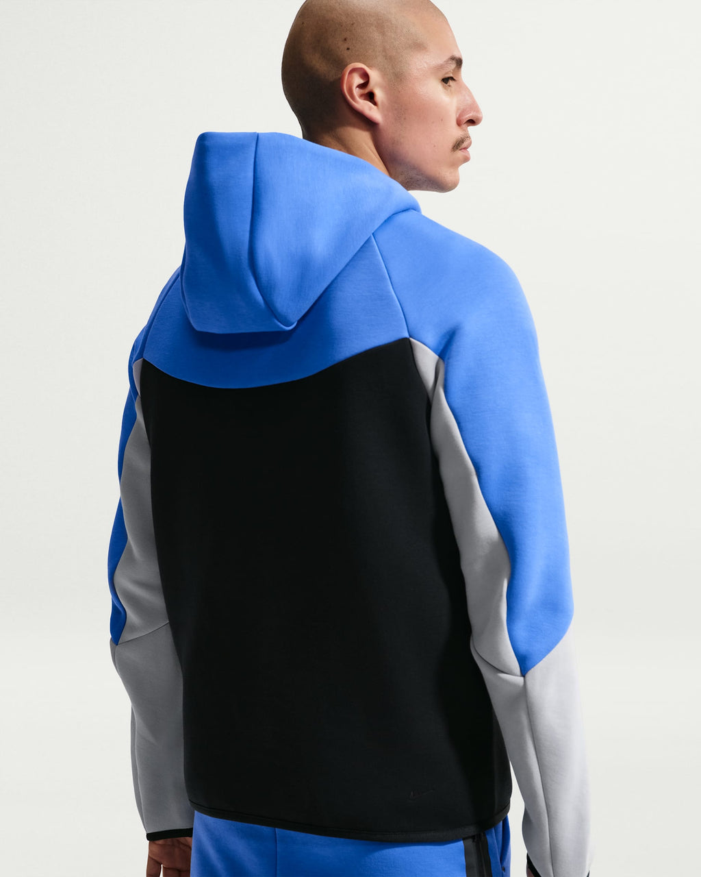 Campera Nike Tech Blue And Black