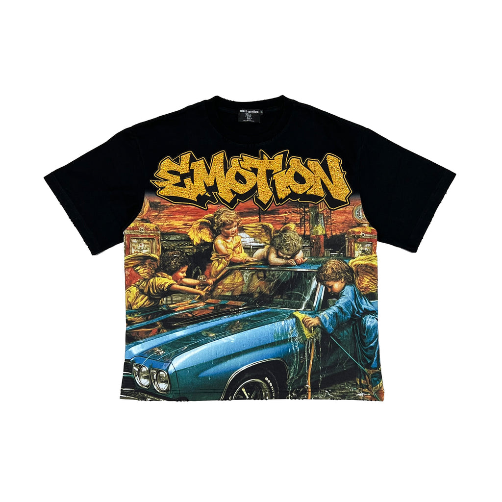 Remera Mixed Emotion Angel Wash