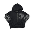 Campera Mixed Emotion ‘Eclipse’ Black Rhinestone