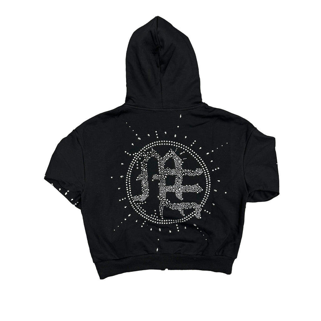 Campera Mixed Emotion ‘Eclipse’ Black Rhinestone
