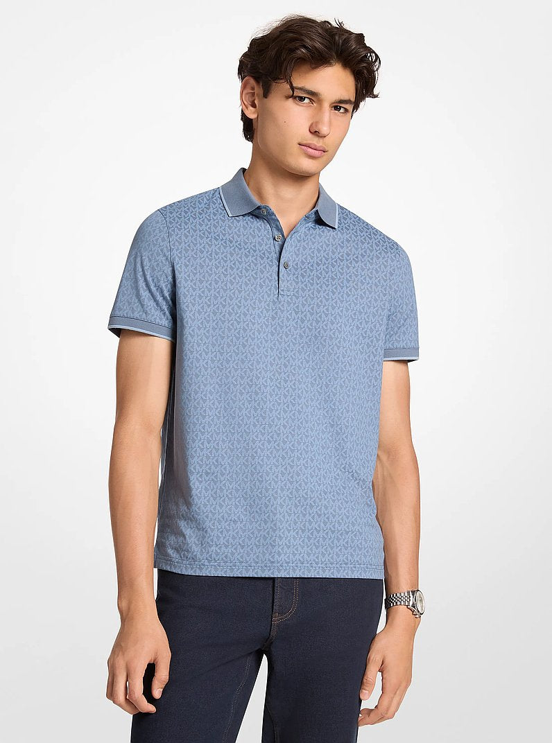 Remera Polo Michael Kors Celeste